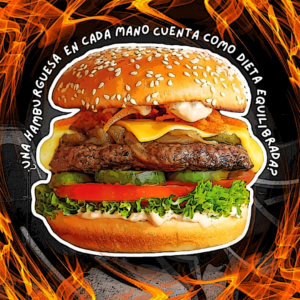 publicidad hamburguesa